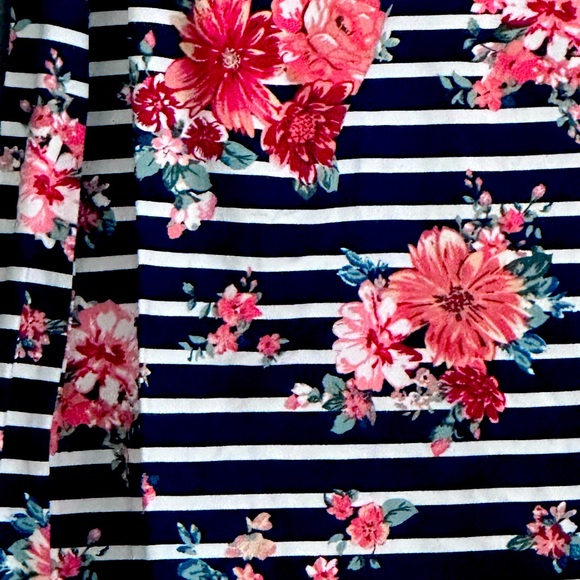 Beautiful  floral dress elastic, comfortable can be use cover or shoulder off - Picture 3 of 3